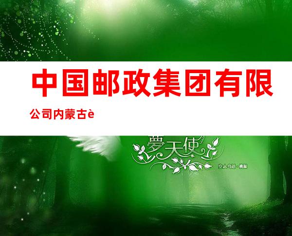 中国邮政集团有限公司内蒙古自治区敖汉旗强盛支局
